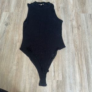 Tank top bodysuit with high neck size large